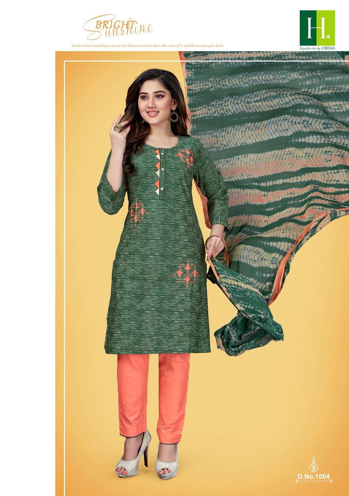 Hirwa Morni Latest Designer Regular Wear Heavy Ready Made Collection